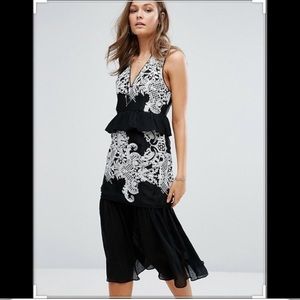 Foxiedox Embroidered Dress